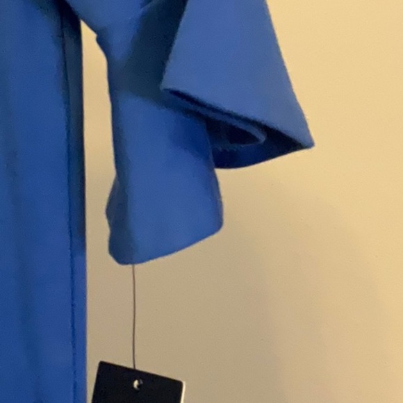 Polo by Ralph Lauren Blue Ruffle Sleeve Dress - Picture 3 of 4